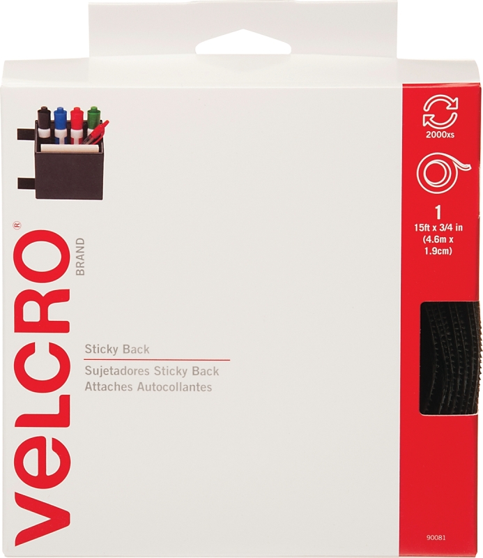 FASTENER VELCRO 3/4X15FT WHITE