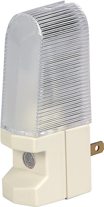 NIGHTLIGHT AUTO WHITE 15AMP 4W
