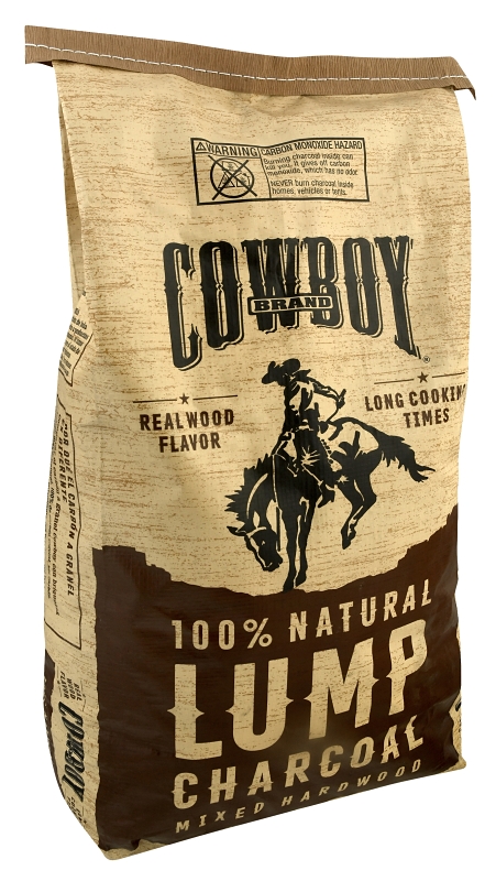 [360115] LUMP HARDWOOD CHARCOAL 20LB BG