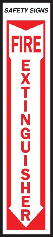 [1959329] SIGN FIRE EXTINGUISHER GLOW   