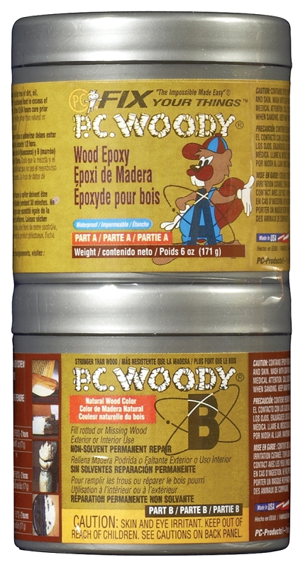 EPOXY PASTE INT EXT WOOD 6OZ  