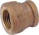 COUPLING BRASS IPT 1 X 3/4    