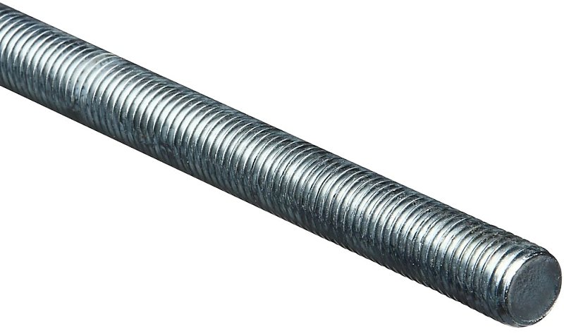 [5524343] STEEL ROD THRD ZN YEL3/4-10X36