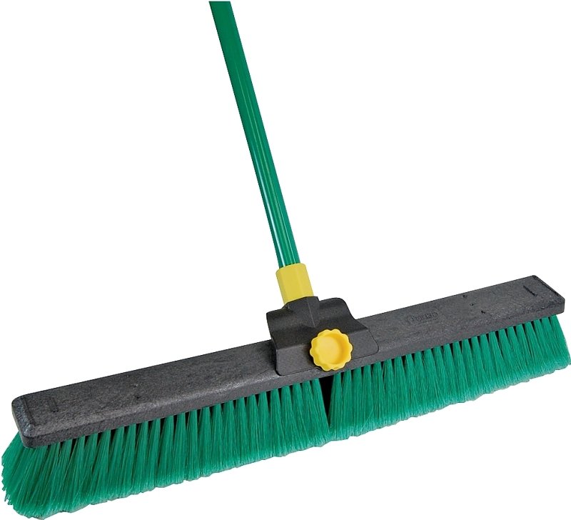 PUSHBROOM INDOOR/OUTDOOR 18IN 