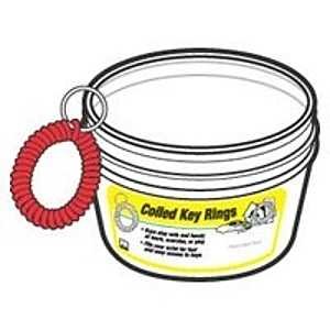 [8023269] KEY RING COILED BUCKET        