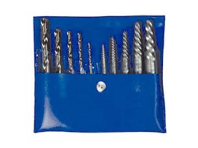 EXTRACTOR/BIT SET 10PC SPIRAL 