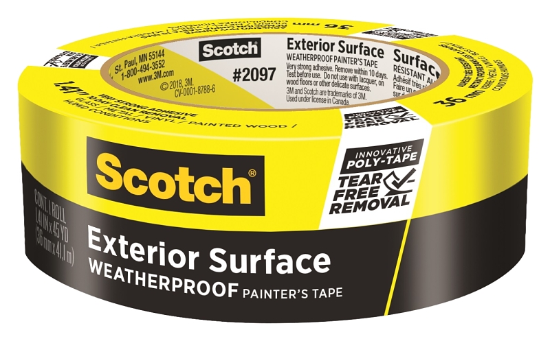 TAPE EXTR YLW 1.41INX45YD     