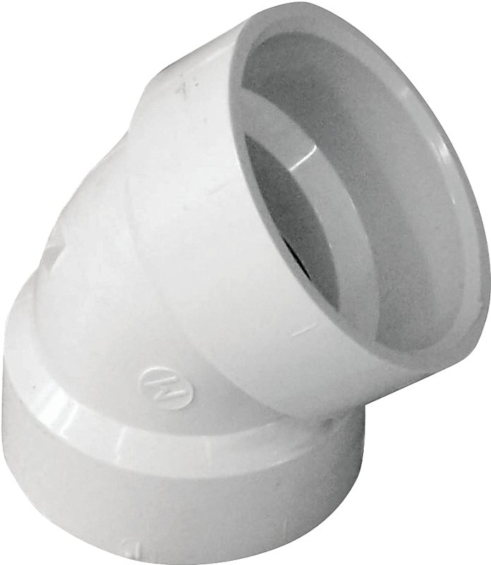 ELBOW DWV 45 DEG 1-1/2IN      
