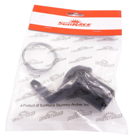 TSM21 LH TWIST SHIFTER W/CABLE 3sp GRY