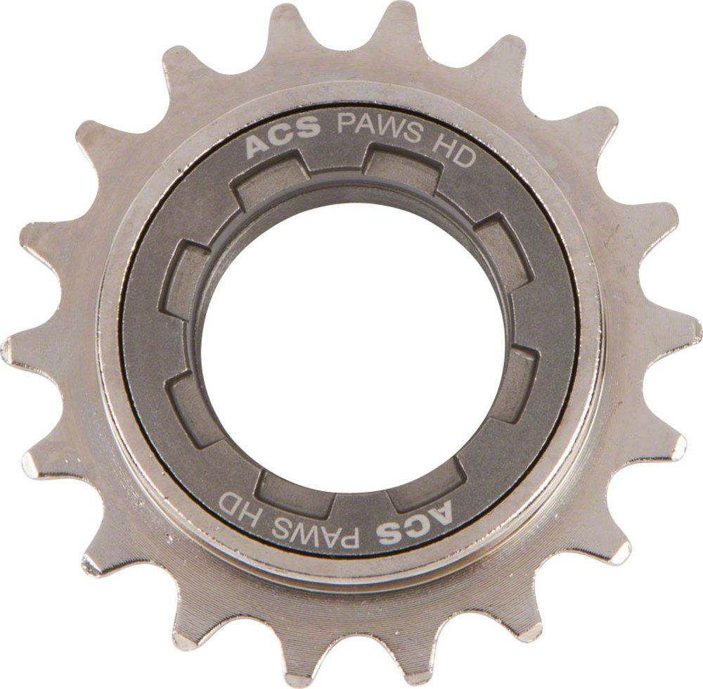 PAWS 4.1 STD-SIZE ChroMo FREEWHEEL 18t x 3/32" NICKEL