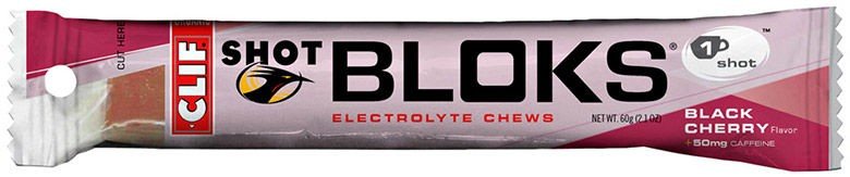 [258402] SHOT BLOKS BLACK CHERRY W/CAFFEINE 18/bx