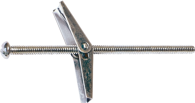TOGGLE BOLT ZN RND HD 1/4-20X3