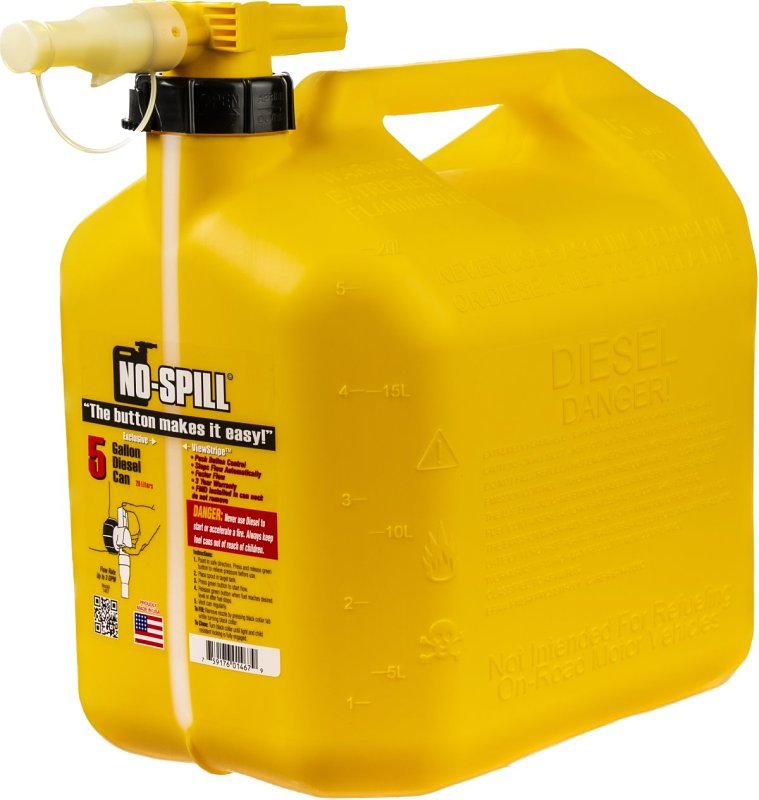 [5249560] DIESEL GAS CAN 5 GAL YELLOW   