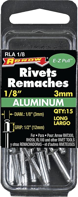 RIVET LONG ALUM 1/8X1/2IN     
