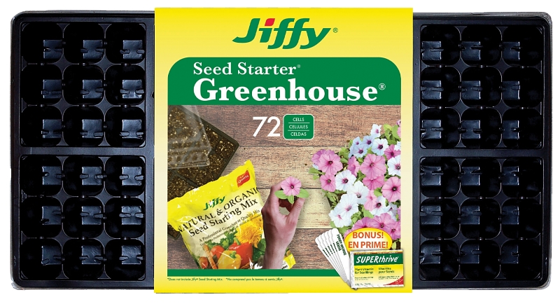 GREENHOUSE STARTER W/LBL 72CT 