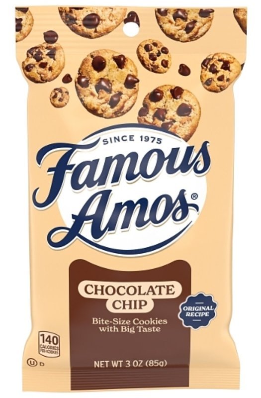 [6148845] COOKIES CHOC CHIP FAMOUS AMOS 3oz