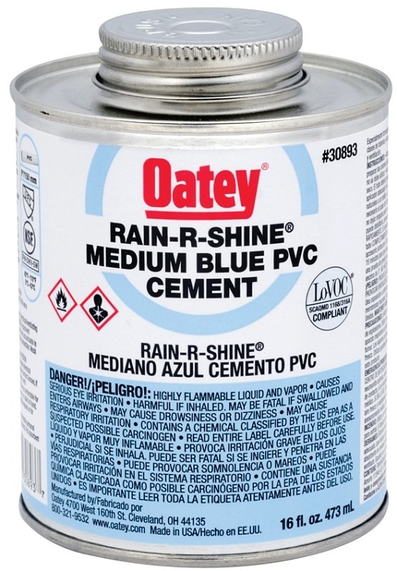 [6964100] PVC CEMENT LVOC RAIN-R-SHINE16