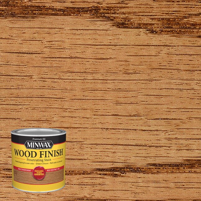 FINISH WOOD RED CHESTNUT 1/2PT