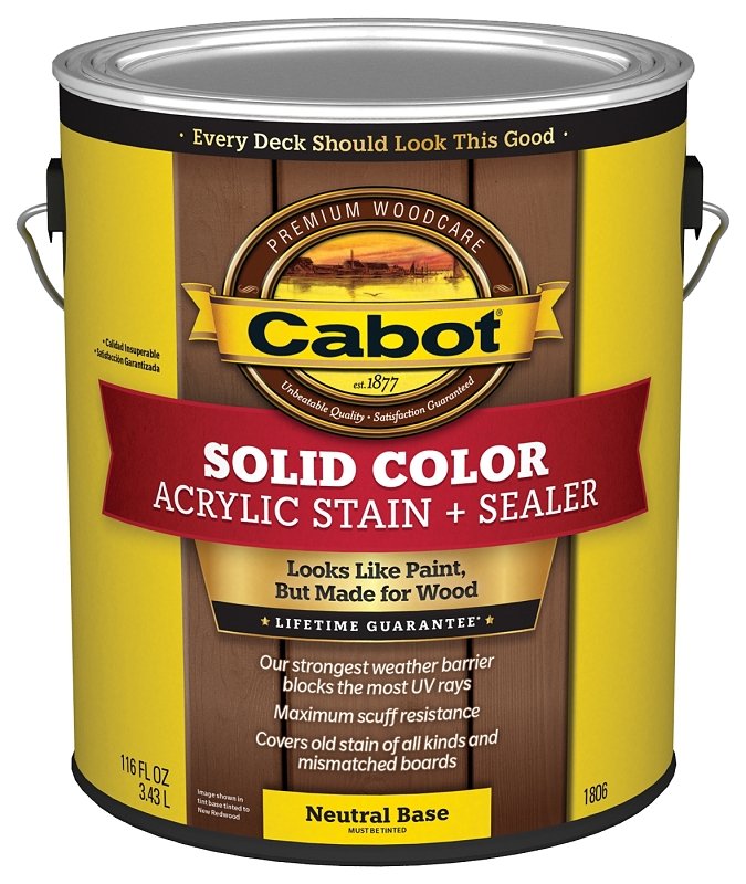 STAIN SOLID ACRY EX NEUT BS GA