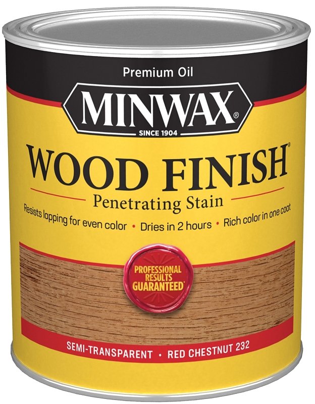 FINISH WOOD RED CHESTNUT QUART