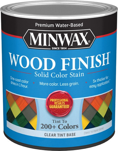STAIN WOOD SOL CLR TNT BASE   
