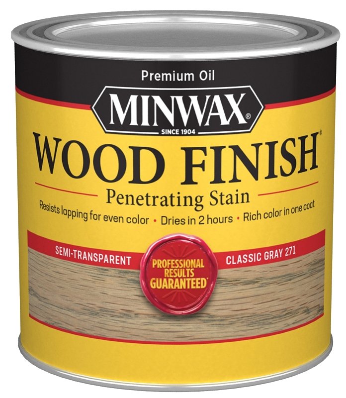 FINISH WOOD CLASSIC GRAY 1/2PT
