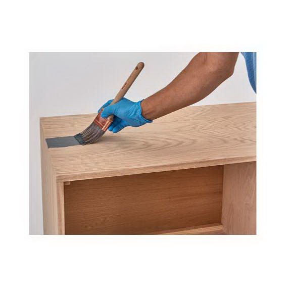 STAIN WOOD SOLID PURE WHITE   