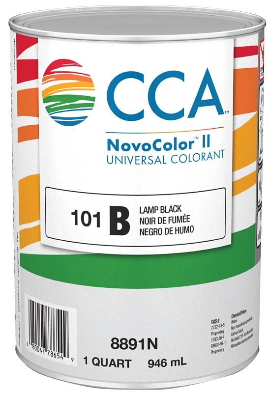 PAINT COLORANT B LAMP BLK QT  