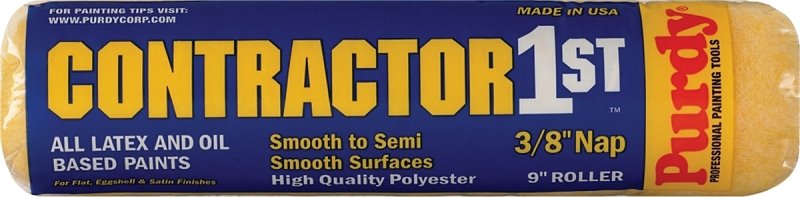 [9006149] ROLLER COVER POLYESTER 9X3/8IN