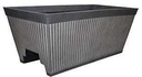 PLANTER DECK RL RSTC GALV 24IN