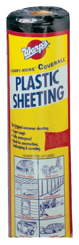 [8358988] POLY FILM 20X25FT 4MIL BLACK  
