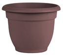 PLANTER PLASTIC MERLOT 12IN   