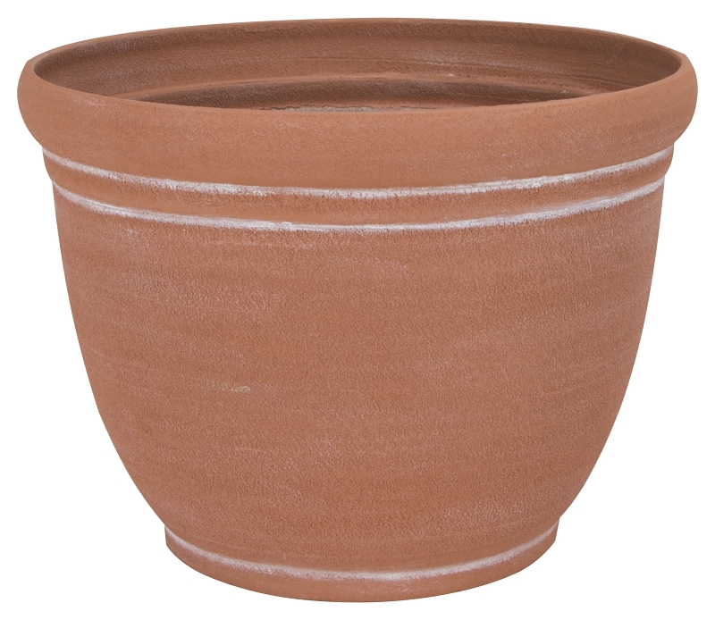 PLANTER RSN TERRA COTTA 13IN  