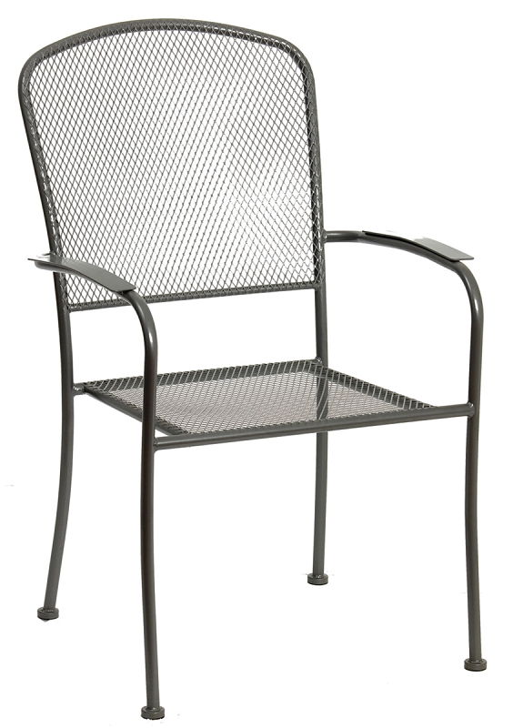 CHAIR PATIO STL MSH ARLGTN BLK