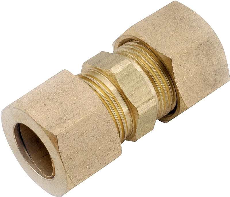 COMPRESSION UNION BRASS 1/4   