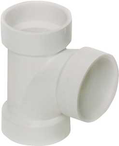 TEE DWV SANITARY HUB 1-1/2    