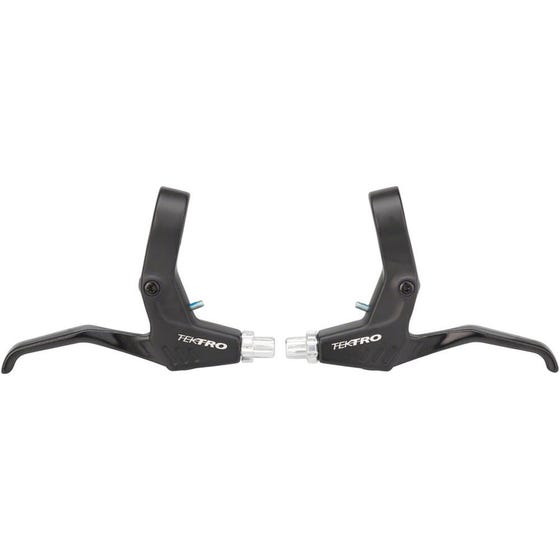 RS360A ALLOY 2-FINGER V-BRAKE LEVERS BLACK pr