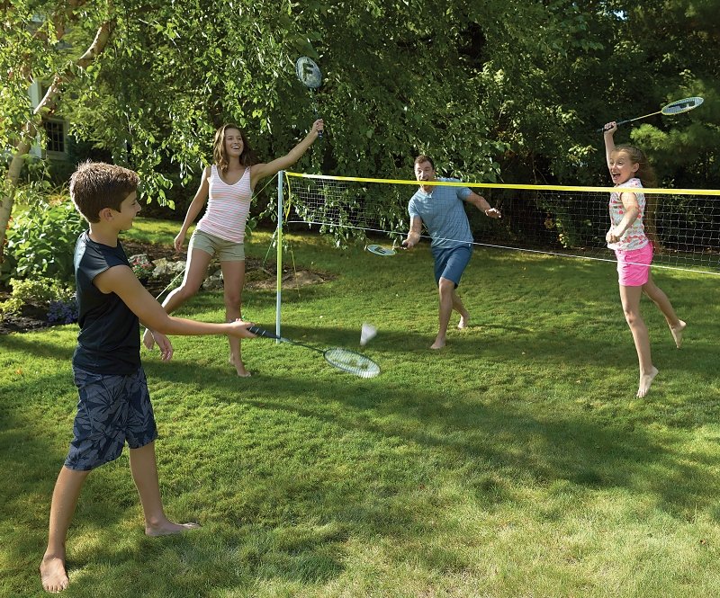 [4778924] BADMINTON SET FAMILY OUTDOOR  