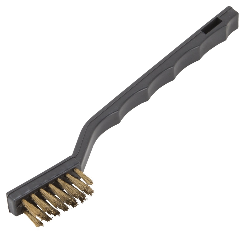 BRUSH BRASS PLATED STEEL 7 IN 