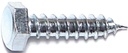 BOLT LAG HEX ZINC 1/4X1       