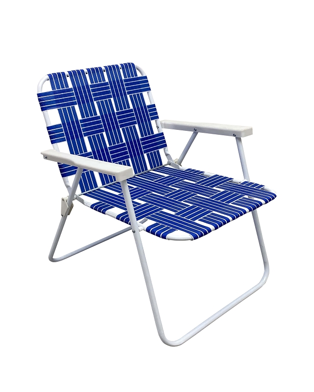 CHAIR WEB FOLDING BLUE        