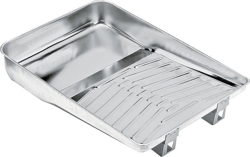 [7623747] TRAY PAINT ROLLER METAL QUART 