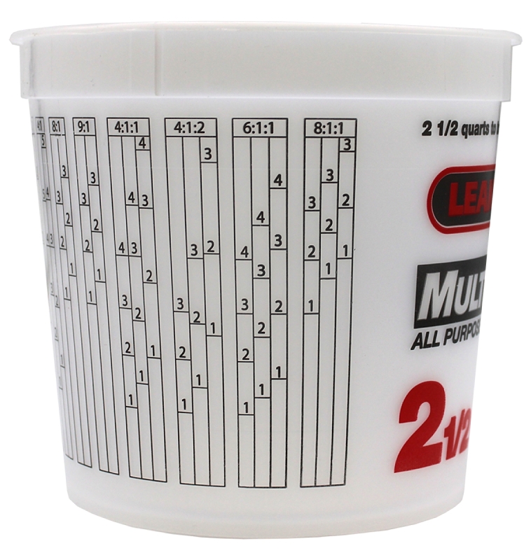 PAINT PLSTC CTNR DISPO 2.5QT  