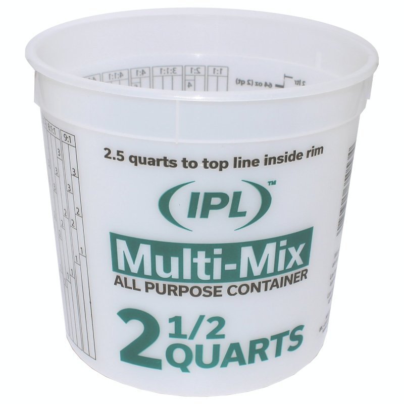 [7778681] PAINT PLSTC CTNR DISPO 2.5QT  