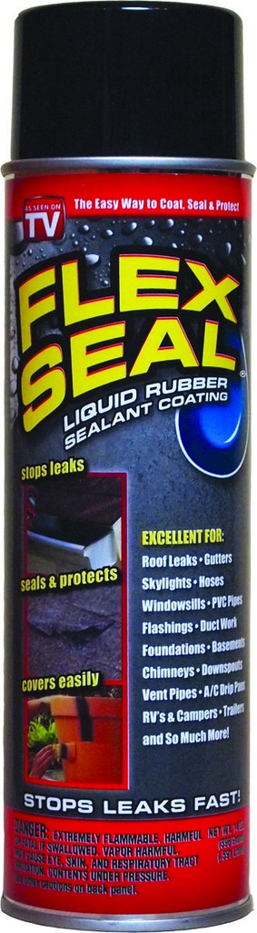 FLEX SEAL BLK 14OZ            