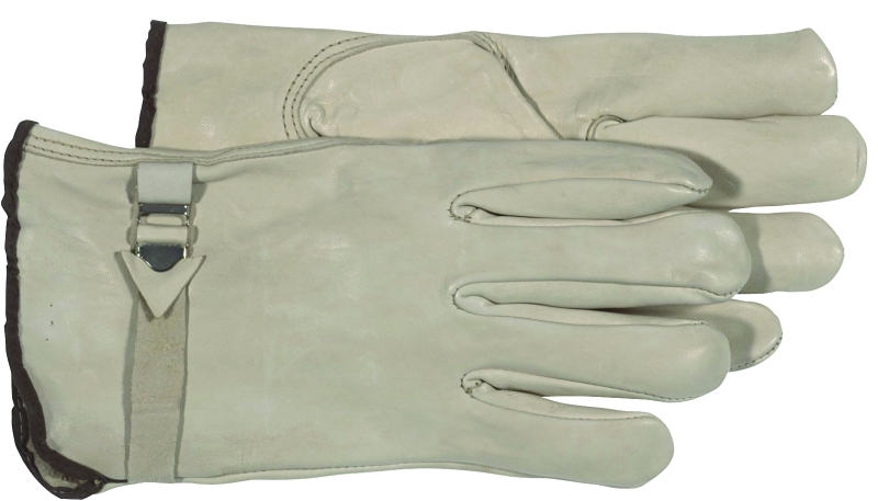 GLOVE GRAIN COWHIDE UNLINED L 