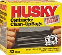 33X48 3MIL BLK CONTRACTOR BAG 