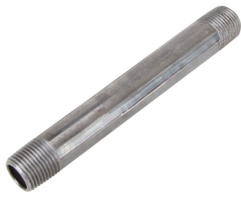 PIPE NIPPLE BLACK 1/2X2-1/2   