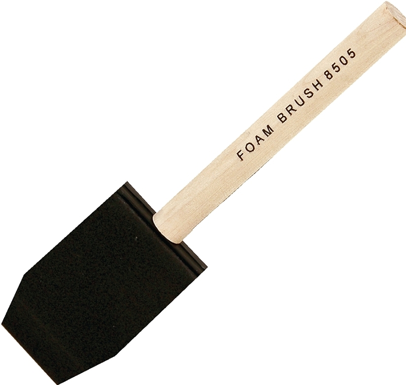 BRUSH FOAM HIGH DENSITY 1IN   