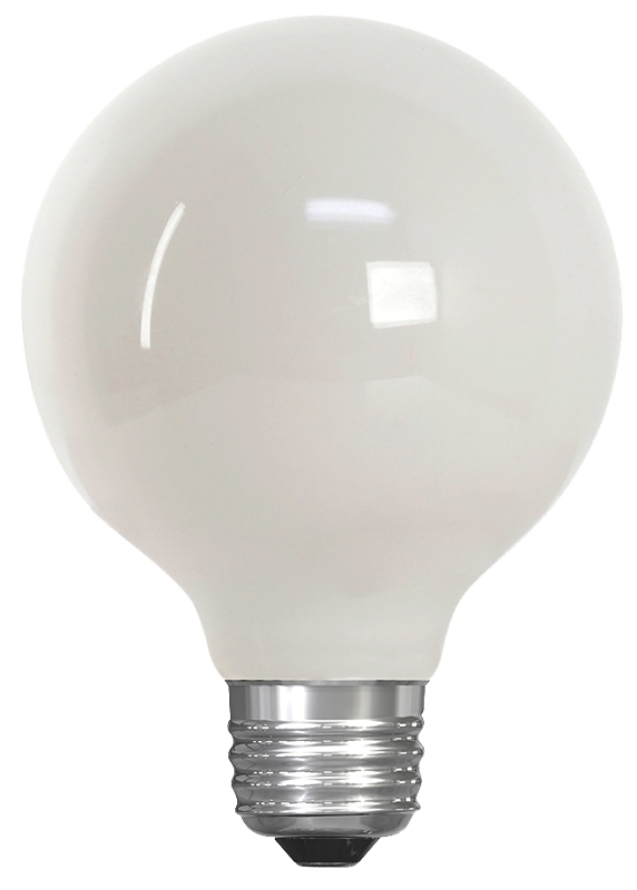 BULB LED 40W G25 27K DIM WHT  